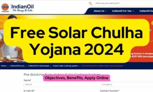 Free Solar Chulha Yojana 2024