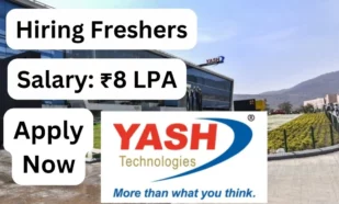 YASH Technologies Recruitment