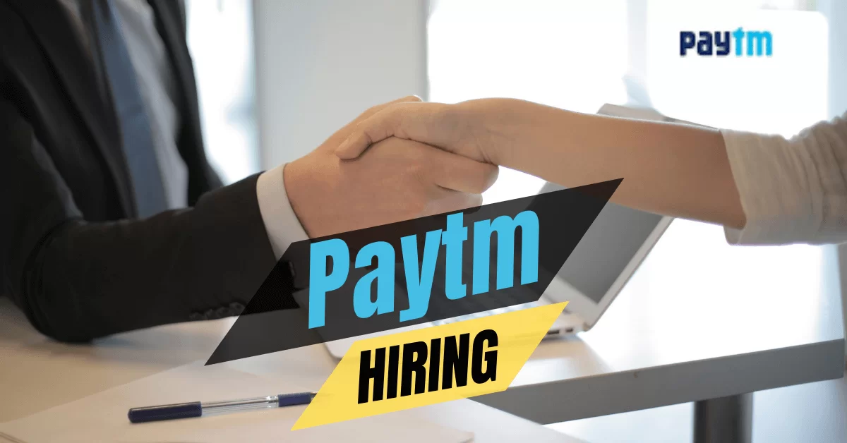 Paytm Recruitment