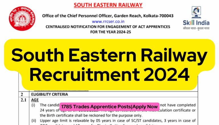 South Eastern Railway Recruitment