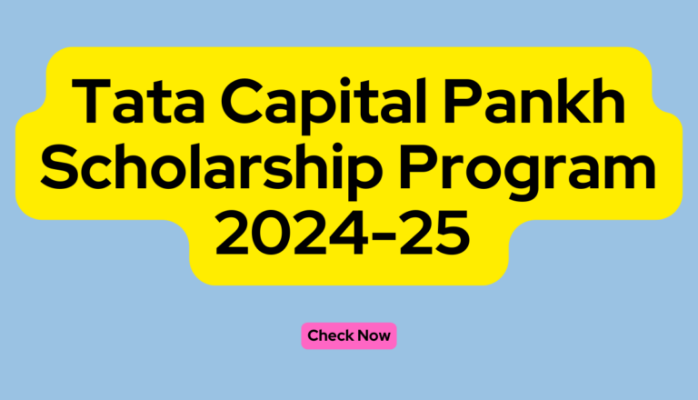 Tata Capital Pankh Scholarship