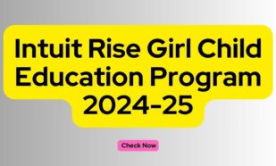 Intuit Rise Girl Child Education Program