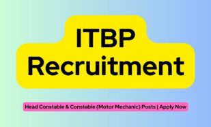 ITBP Recruitment