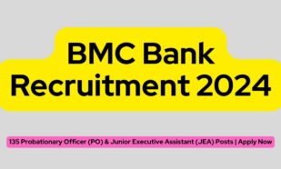 BMC Bank Recruitment