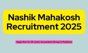 Nashik Mahakosh Recruitment