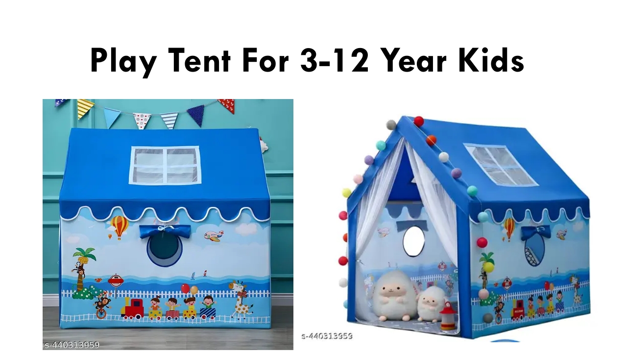 Play Tent For 3-12 Year Kids