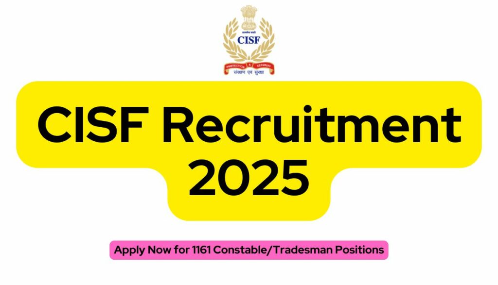 CISF Recruitment