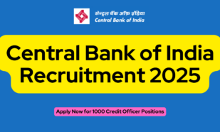 Central Bank of India Recruitment