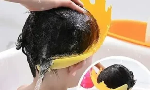 Bathing Crown Waterproof Hat for Toddlers