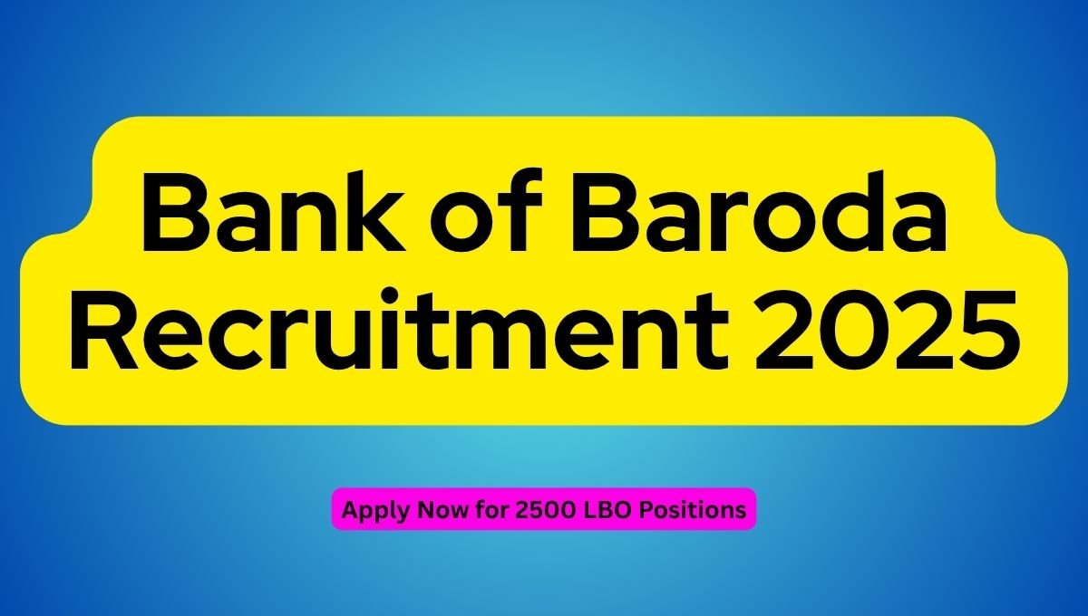 Bank of Baroda Recruitment