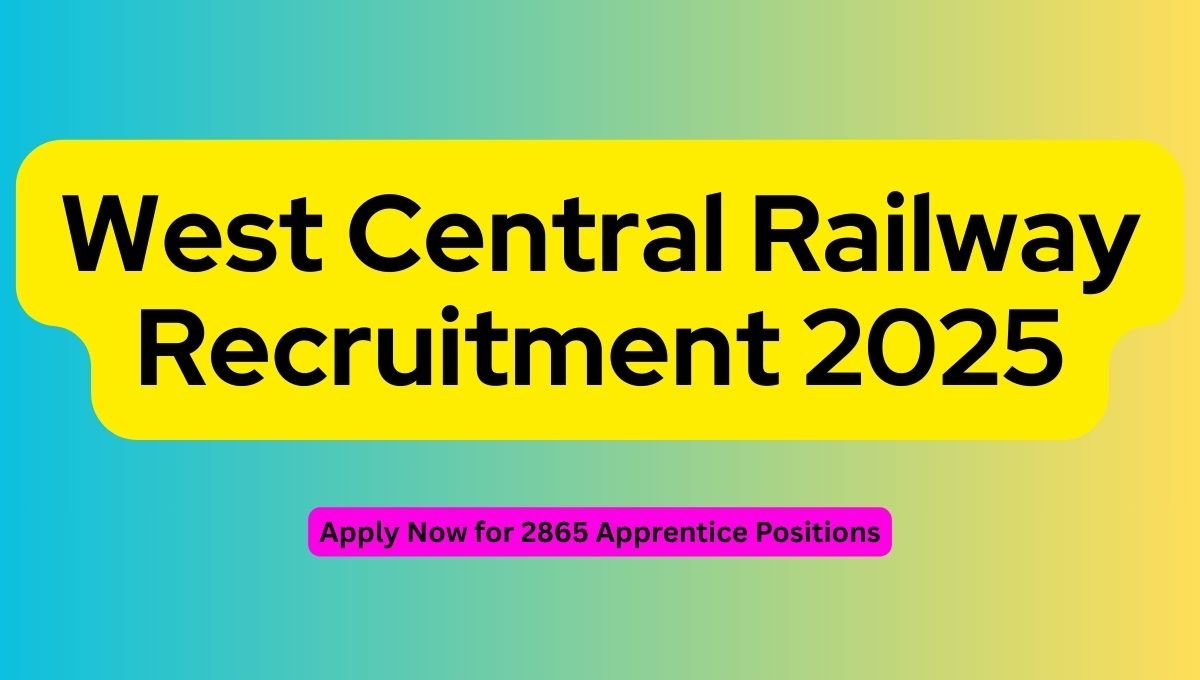 West Central Railway Recruitment