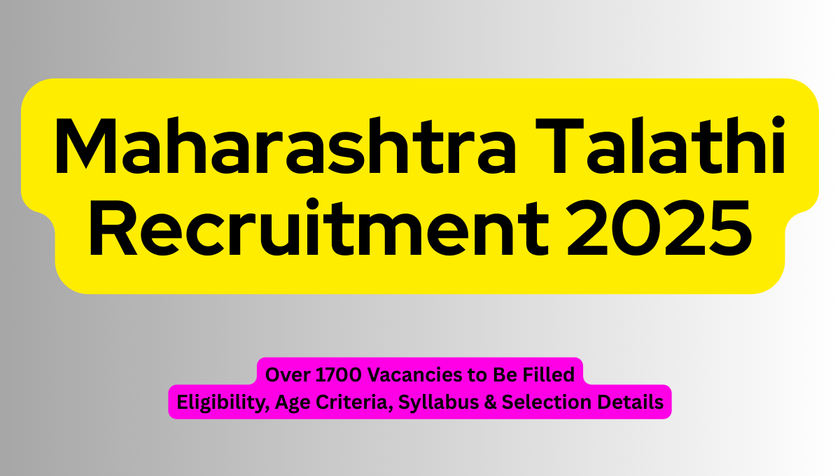 Maharashtra Talathi Recruitment